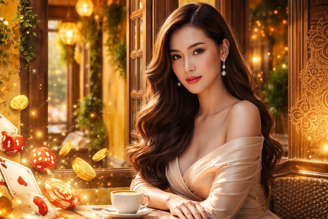 Người chơi thư giãn với cà phê tại Hội An trong không gian giải trí lành mạnh
