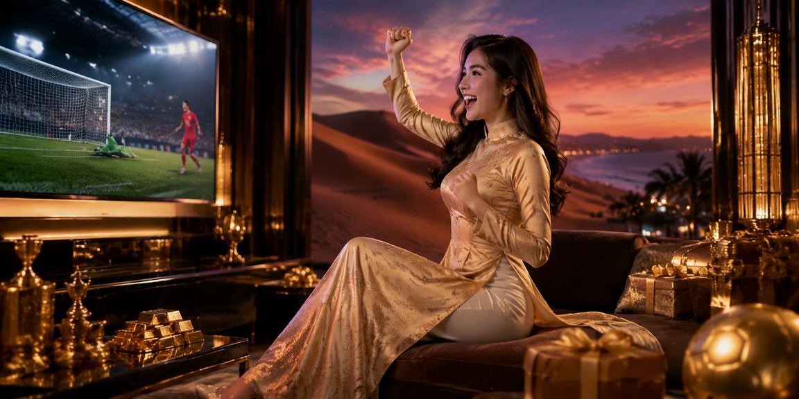 Phụ nữ mặc áo dài tại Mũi Né tham gia trải nghiệm casino trực tuyến trên thiết bị di động