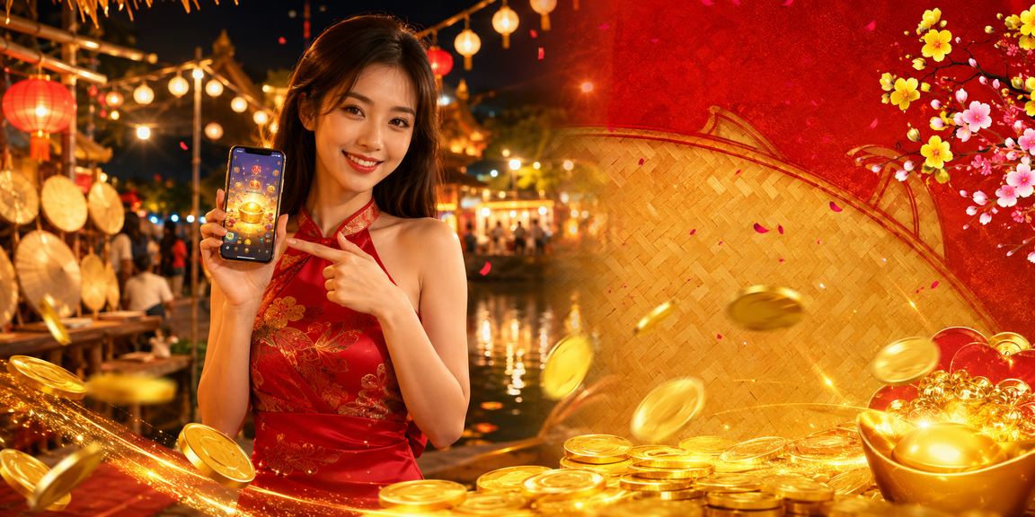 Người phụ nữ đội nón lá tại Phú Quốc sử dụng điện thoại truy cập nền tảng giải trí 33win1